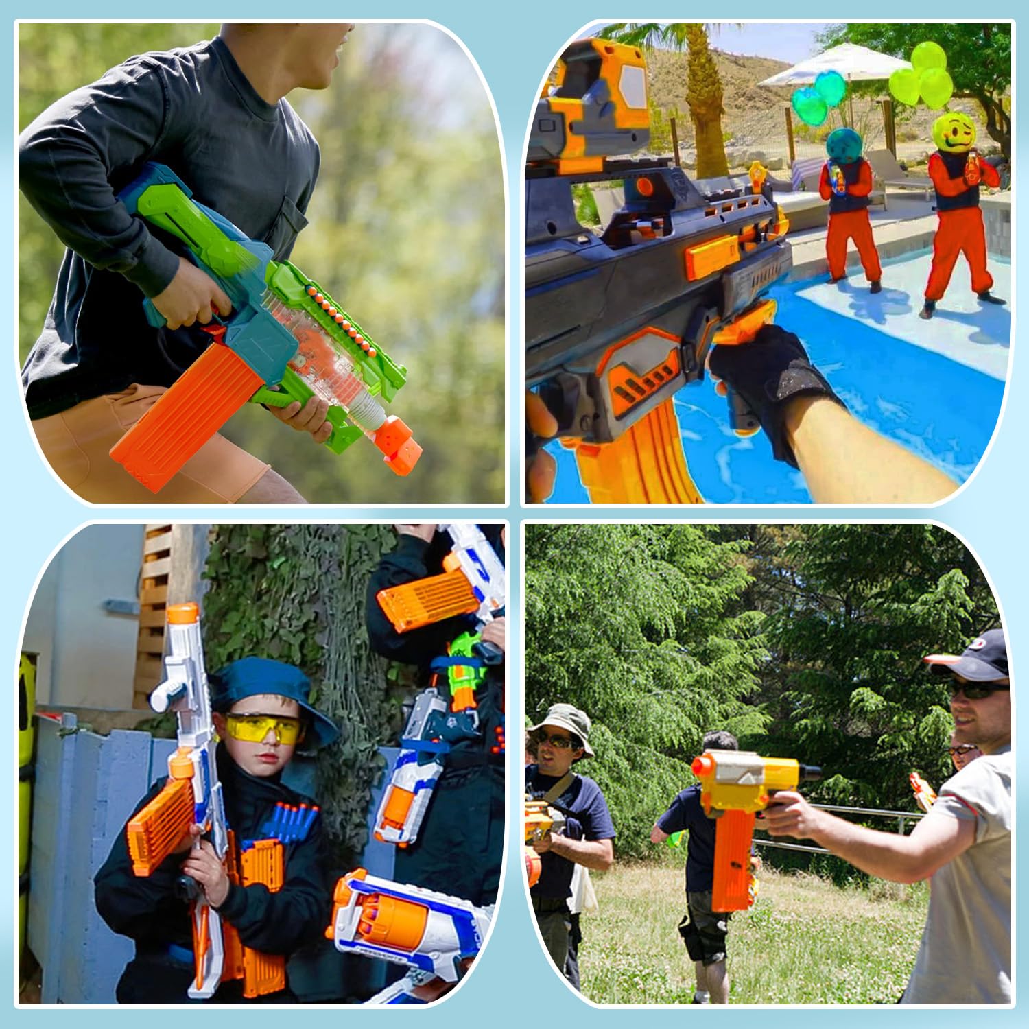 Amazon.com: WALWAL 10-Dart Magazine Compatible for Nerf Mega